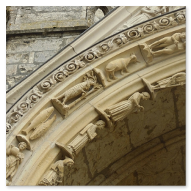 Chartres zodiaque