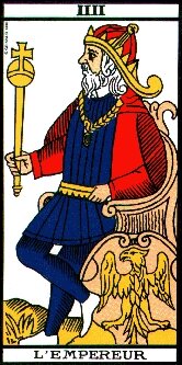 Tarot de Marseille empereur