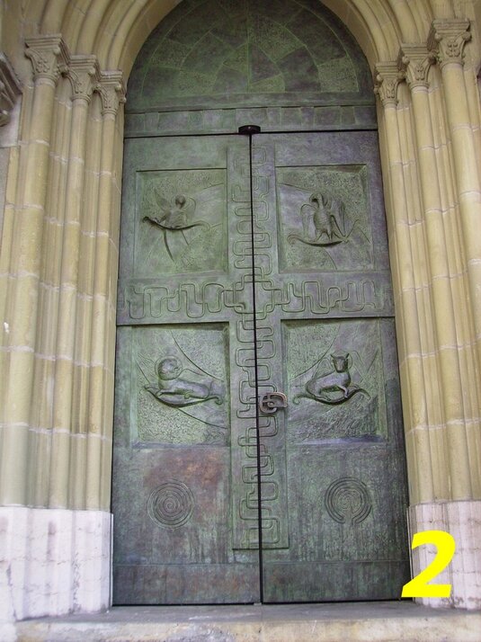 Eglise Saint-François Lausanne zodiaque Lausanne
