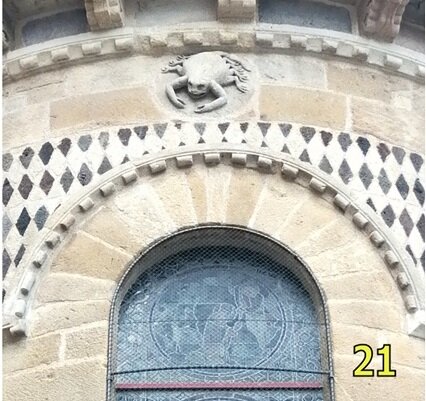 Saintt Austremoine d Issoire Issoire zodiaque astrologie