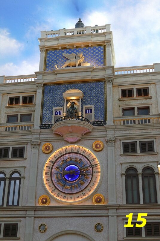 Tour de l'Horloge à Venise Venise astrologie